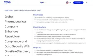 Preview of the Global Pharmaceutical Company Case Study