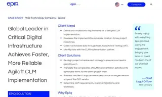 Preview of the F500 Technology Company Case Study