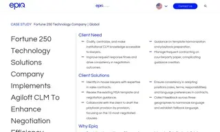 Preview of the Fortune 250 Technology Company Case Study