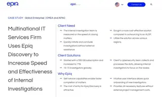 Preview of the Multinational IT Services Firm Case Study