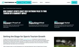 Preview of the Florida’s Sports Coast Case Study