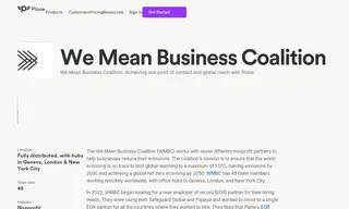 Preview of the We Mean Business Coalition Case Study