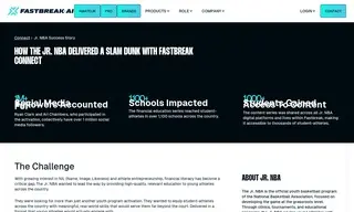 Preview of the Jr.NBA Case Study