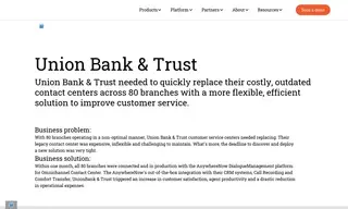 Preview of the Union Bank & Trust Case Study