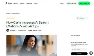 Preview of the Carta Case Study