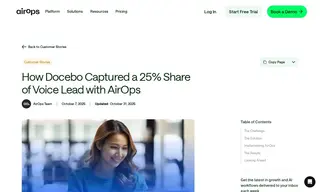 Preview of the Docebo Case Study