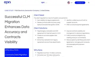 Preview of the F500 Electricity Generation Company Case Study