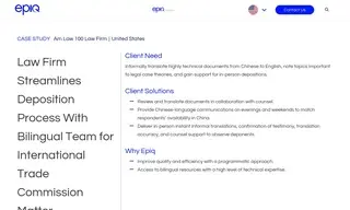 Preview of the Law 100 Law Firm Case Study