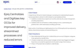 Preview of the Large 100 Law Firm Case Study