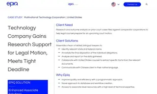 Preview of the Multinational Technology Corporation Case Study