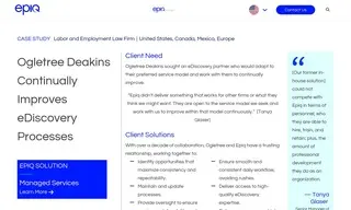 Preview of the Ogletree Deakins Case Study