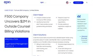 Preview of the Fortune 500 Company Case Study