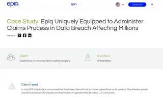 Preview of the Capital One Case Study