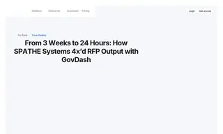 Preview of the SPATHE Systems Case Study