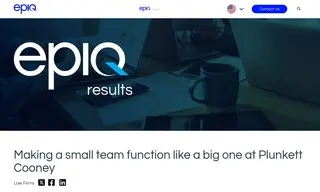 Preview of the Plunkett Cooney Case Study