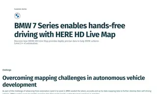 Preview of the BMW Case Study