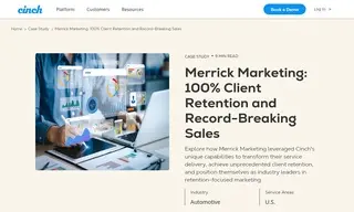 Preview of the Merrick Marketing Case Study