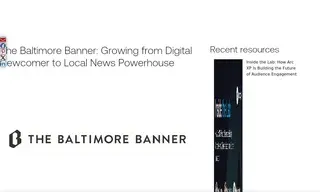Preview of the The Baltimore Banner Case Study