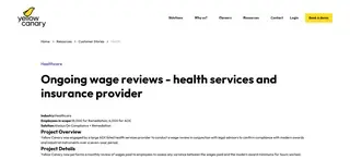 Preview of the Large Health Services and Insurance Provider Case Study