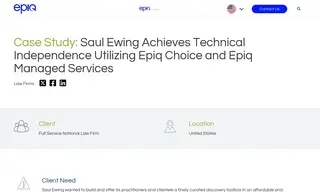 Preview of the Full Service National Law Firm Case Study