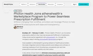 Preview of the Athenahealth Case Study