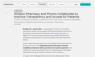 Preview of the Amazon Pharmacy Case Study