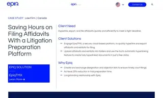 Preview of the Large Law Firm Case Study