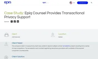 Preview of the Life Sciences Company Case Study