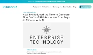 Preview of the IBM Case Study