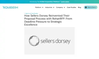 Preview of the Sellers Dorsey Case Study