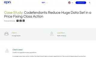 Preview of the Large Bank Case Study