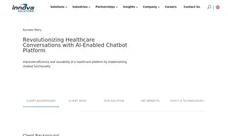 Preview of the Distinguished Healthcare Technology Firm Case Study