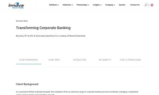 Preview of the Prominent British Multinational Bank Case Study