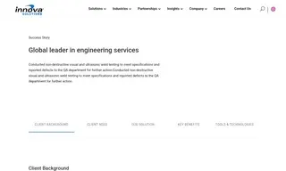 Preview of the Global Engineering Services Company Case Study