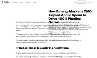 Preview of the Emerge Case Study