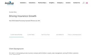 Preview of the Fast-growing Private Insurance Company Case Study
