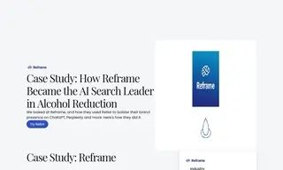 Preview of the Reframe Case Study