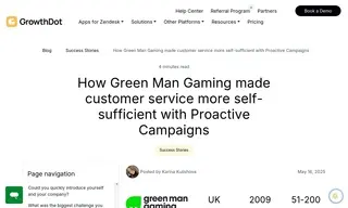 Preview of the Green Man Gaming Case Study