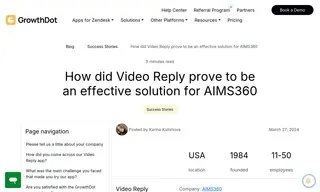 Preview of the AIMS360 Case Study