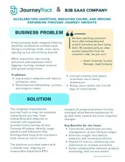 Preview of the Fast-growing Saas Company Case Study