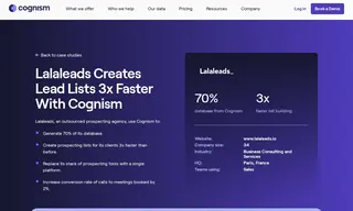 Preview of the Lalaleads Case Study