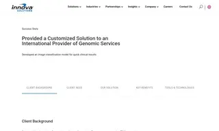 Preview of the International Genomic Services Provider Case Study