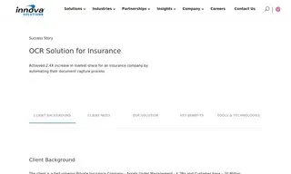 Preview of the Fast-growing Private Insurance Company Case Study
