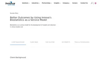 Preview of the Fortune 500 Research-based Biopharmaceutical Company Case Study