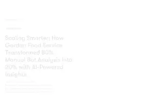 Preview of the Gordon Food Service Case Study