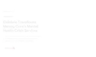 Preview of the Mersey Care NHS Foundation Trust Case Study