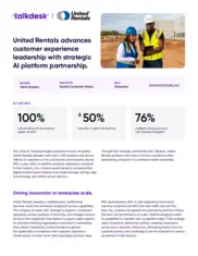 Preview of the United Rentals Case Study