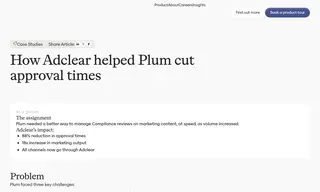 Preview of the Plum Case Study