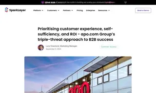 Preview of the apo.com Group Case Study