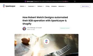 Preview of the Robert Welch Designs Ltd. Case Study